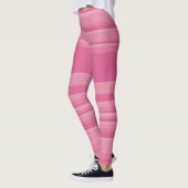 Komplexe Streifen in Rosa Leggings (Links)