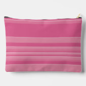 Komplexe Streifen in Rosa Zubehörtasche (Rückseite)