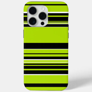 Komplexe Streifen - Kalkgrün Case-Mate iPhone Hülle