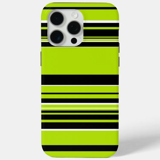 Komplexe Streifen - Kalkgrün Case-Mate iPhone Hülle (Rückseite)