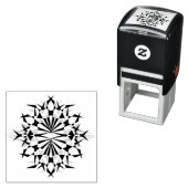 Komplexe Struktur Benutzerdefiniert 1,5" x 1,5" Br Permastempel (Beispiel)