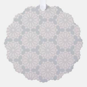 Komplexe symmetrische islamische Kunst Ornament Karte