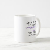 Komplexe Variablen Richtige Lösung Mathe Leben Kaffeetasse (VorderseiteRechts)