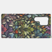 Komplexes Blumenmuster Samsung Galaxy Hülle (Rückseite (Horizontal))