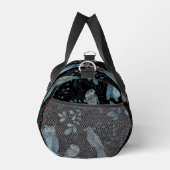 Komplexes florales und Paisleymuster Duffle Bag (Rechts)