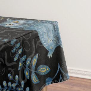 Komplexes florales und Paisleymuster Tischdecke