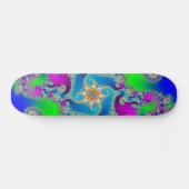 Komplexes Fraktal Muster: Skateboard (Horizontal)