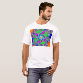 Komplexes Fraktal Muster: T-Shirt (Vorne ganz)