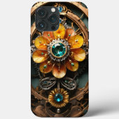 Komplexes, mehrschichtiges, mechanisches Steampunk Case-Mate iPhone Hülle (Rückseite)