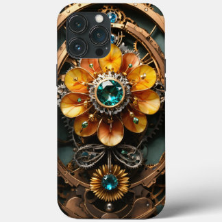 Komplexes, mehrschichtiges, mechanisches Steampunk Case-Mate iPhone Hülle