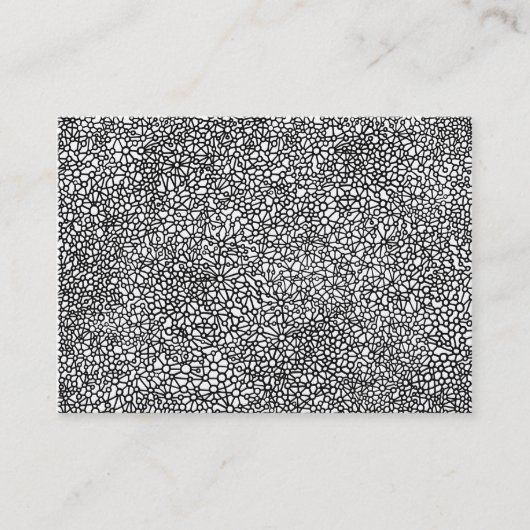 Komplexes Netzwerk Visitenkarte (Vorderseite)