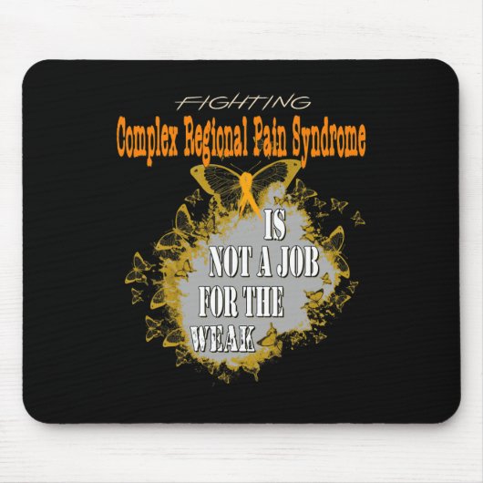 Komplexes regionales Schmerzsyndrom Bewusstsein 4 Mousepad (Vorne)