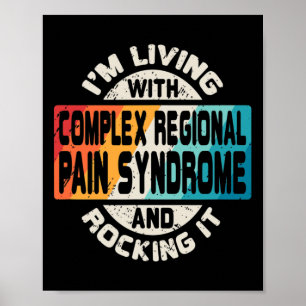 Komplexes regionales Schmerzsyndrom Crps Rsd Bewus Poster
