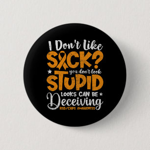 Komplexes regionales Schmerzsyndrom Crps Warrior A Button