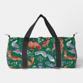 Komplexes Waldtiermuster Duffle Bag (Vorderseite)