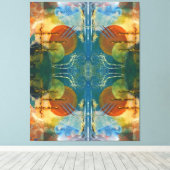 Komplexität 10 leinwanddruck (Insitu (Holzboden))