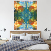 Komplexität 10 leinwanddruck (Insitu (Schlafzimmer))