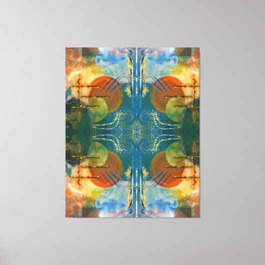 Komplexität 10 leinwanddruck (Vorderseite)