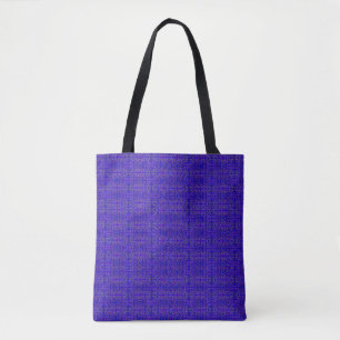 Komplexität Blau Tasche