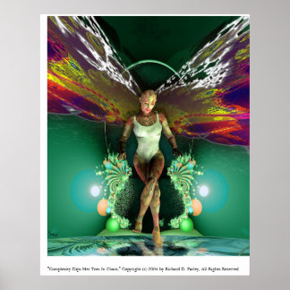 Komplexität trübt sich in Chaos Poster