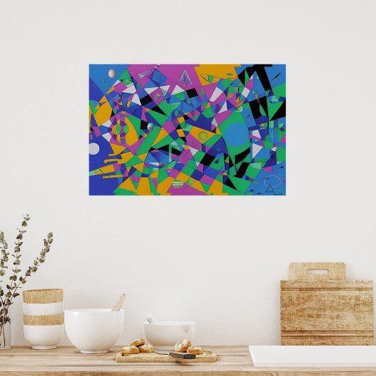 Komplikationen - Ken Gage Art Poster (Küche)