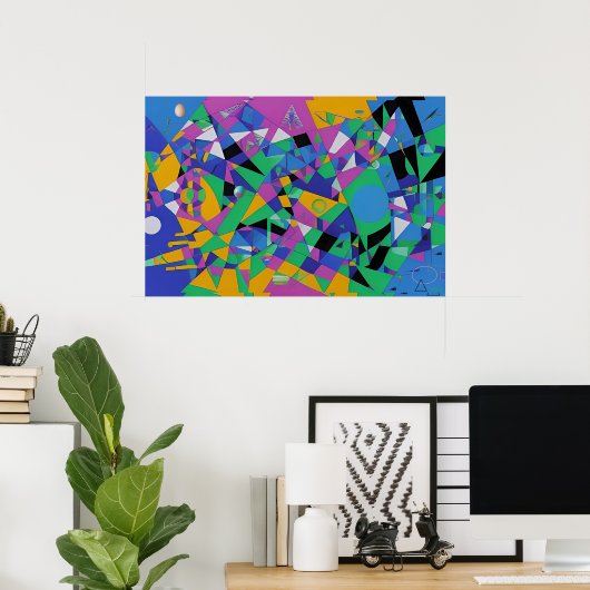 Komplikationen - Ken Gage Art Poster (Heimbüro)