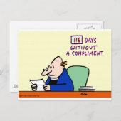 Kompliment des Priesters der Religionskirche Postkarte (Vorne/Hinten)