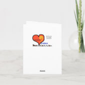 Kompliment für eine gute Backgrußkarte Karte (Rückseite)