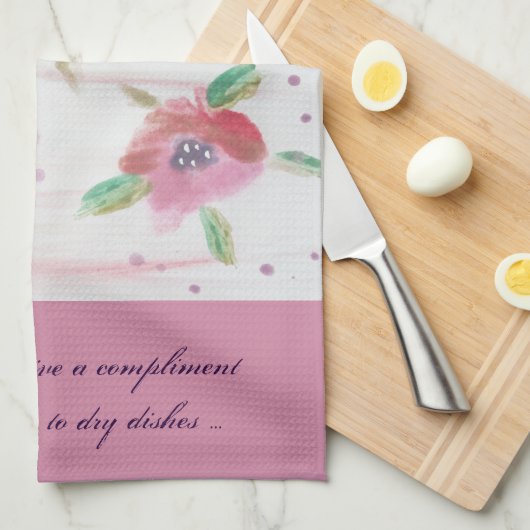 Kompliment Küchentücher (Viertel Falte)