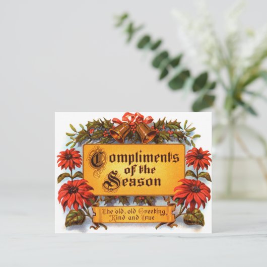 Komplimente der Saison (Stehend Vorderseite)