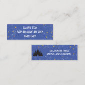 Komplimentkarte Telefonnummerkarte (Vorne/Hinten)