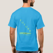 Komplize Die Zukunft ist heute Basic Dark T-Shirt (Rückseite)
