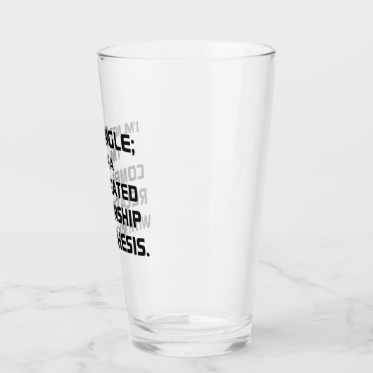 Komplizierte Beziehung zur Diplomarbeit Glas (Links)