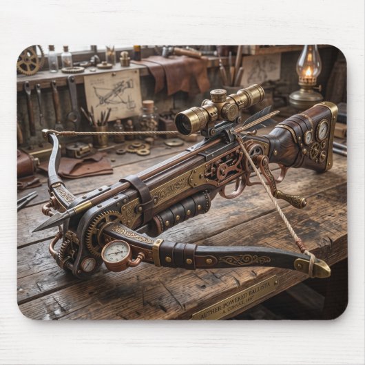 Komplizierte mittelalterliche Armbrust Mousepad (Vorne)