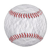 Komplizierte Schneestextur Baseball (Rückseite)