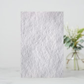 Komplizierte Schneestextur Briefpapier (Stehend Vorderseite)