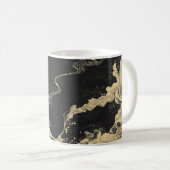 komplizierte Welle Kaffeetasse (VorderseiteRechts)