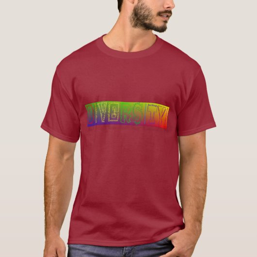 Komplizierter Diversity-T - Shirt (Vorderseite)