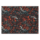 Kompliziertes Blumenmuster mit Gold und Weiß tabl Tischdecke (Vorderseite (Horizontal))