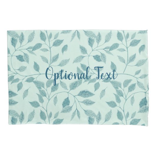 kompliziertes botanisches Muster Kissenbezug (Vorderseite)