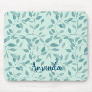 kompliziertes botanisches Muster Mousepad