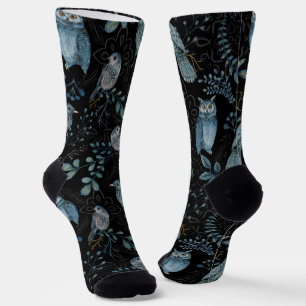Kompliziertes florales und Paisley-Muster  Socken