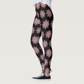 Kompliziertes Snowflake-Design Leggings (Links)