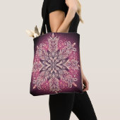 Kompliziertes Snowflake-Design Tasche (Von Nahem)