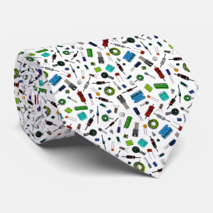 Komponenten des Stromkreises - Farbe Krawatte