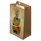 Komponierte Violine Kleine Geschenktüte (Vorderseite Schrägansicht)