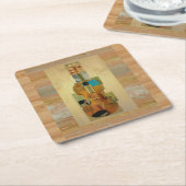 Komponierte Violine Rechteckiger Pappuntersetzer (angewinkelt)