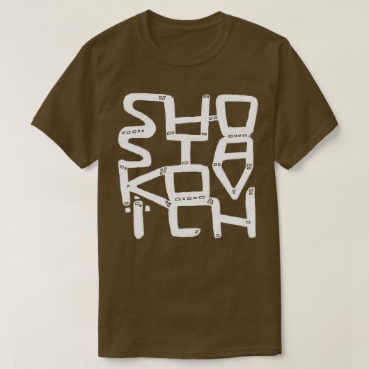 Komponist Dmitri Shostakovich T-Shirt (Design vorne)