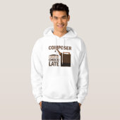 Komponist-Geschenk (lustig) Hoodie (Vorne ganz)