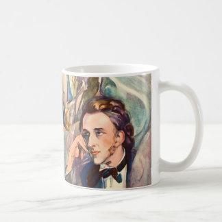 Komponist-Musiker-Porträt Frederic Chopin berühmt Kaffeetasse